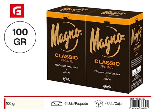 [111638432] Jabón clásico Magno 100 g - Productos de cuidado personal