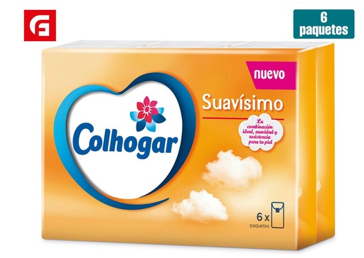 [141751000] Paños de papel Colhogar 6x9 blanco para higiene personal