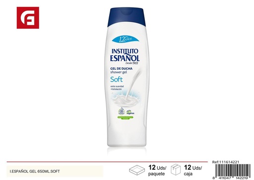 [111614221] Gel de baño español 650ml Soft para higiene personal