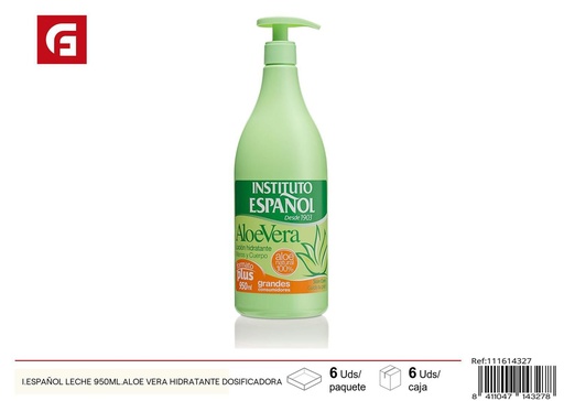 [111614327] Leche hidratante con aloe vera 950ml dosificador