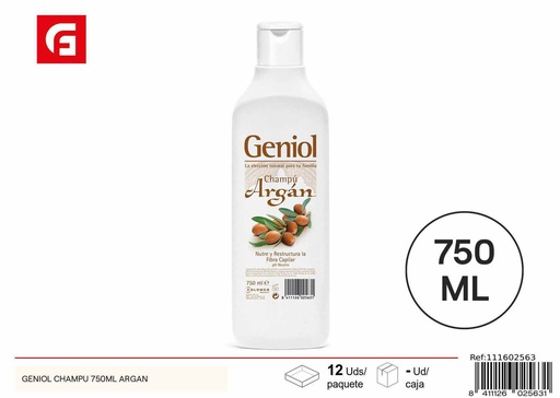 [111602563] Champú Geniol con aceite de argán 750ml