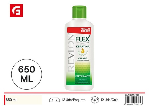 [111602572] Champú fortificante Flex 650ml para cuidado del cabello