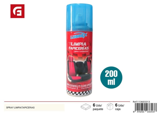 [113603313] Limpiante de tapicerías 200ml - Accesorios de automóvil
