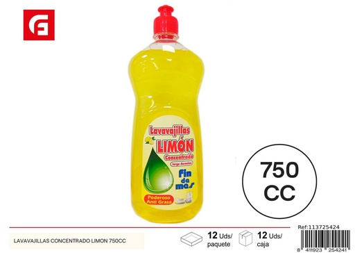 [113725424] Lavavajillas concentrado limón 750 cc - Productos de limpieza para cocina