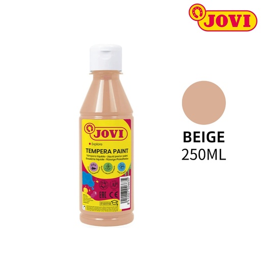 [A000988] Pintura de huevo JOVI 250ml beige - Papelería
