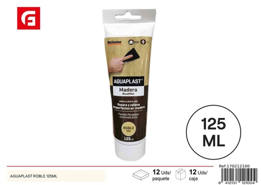 [170212100] Aguaplast madera roble 125 ml - Pintura para muebles