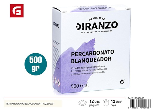 [112300605] Percarbonato blanqueador para ropa paquete de 500g