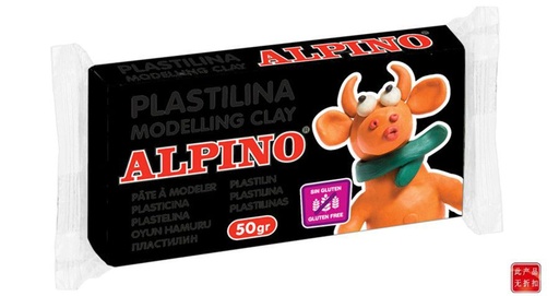 [ALP581956] Plastilina negra 50g para manualidades