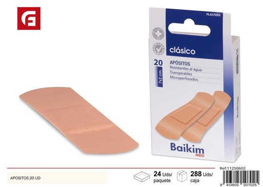 [11250602] Apósitos 20 und - Productos de cuidado personal