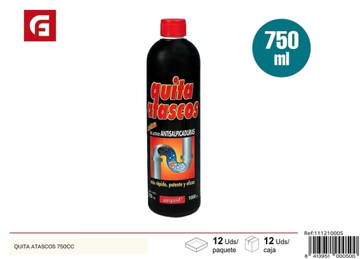 [111210005] Quita atascos 750cc - Productos de limpieza