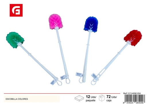 [121406104] Escobilla para WC de colores - Utensilios de limpieza
