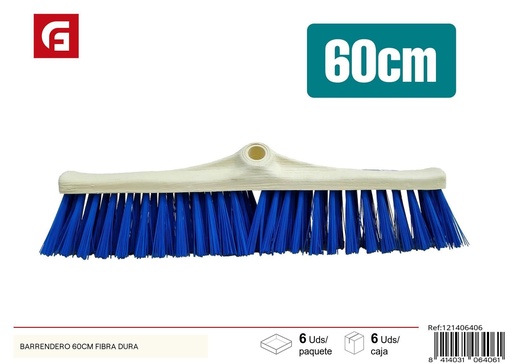 [121406406] Barrendero 60cm fibra dura - Accesorios de limpieza