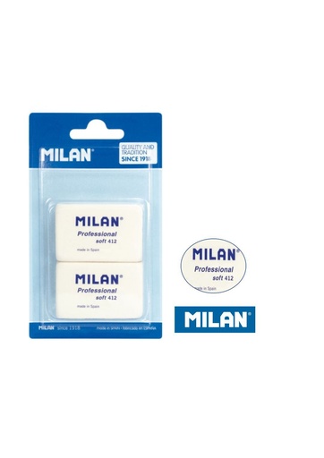 [A000078] Gomas Milan (2 unidades) - Material de papelería