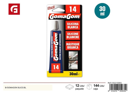 [155215065] Silicona blanca 30ml gomagom - Material escolar