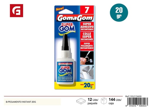 [155215600] Gomagom N7 ciano 20g - Adhesivos de marcas