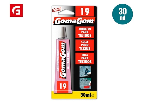 [155222501] Gomagom cola para tejidos 30ml - Artículos de papelería
