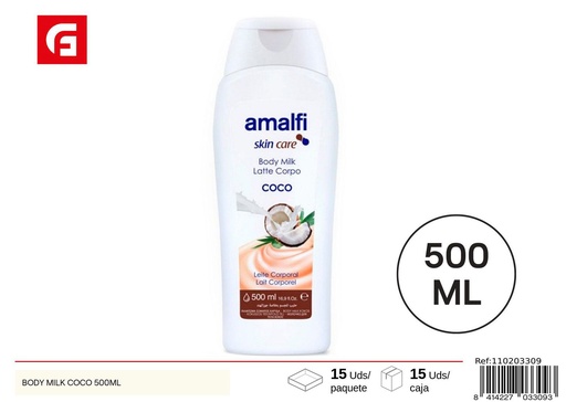 [110203309] Body milk de coco 500ml