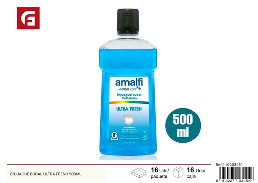 [110203451] Enjuague bucal ultra fresh 500ml
