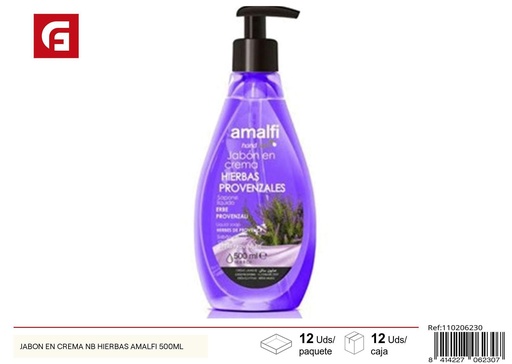 [110206230] Jabón en crema hierbas Amalfi 500ml - Productos de cuidado personal