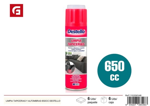 [110206548] Limpia tapicerías y alfombras 650cc - Productos de limpieza