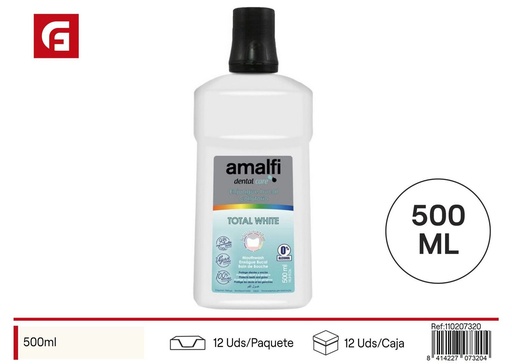 [110207320] Enjuague bucal total white 500ML - Productos de cuidado personal