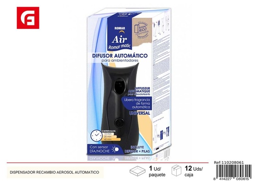 [110208061] Dispensador de aerosol automático con recambio