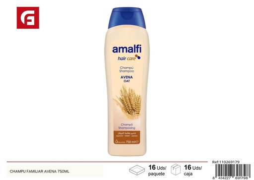 [110269179] Champú familiar de avena 750ml - Productos para el cabello