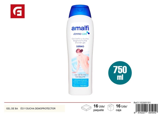 [110269191]  gel de baño y ducha protector 750ml - Productos de cuidado personal