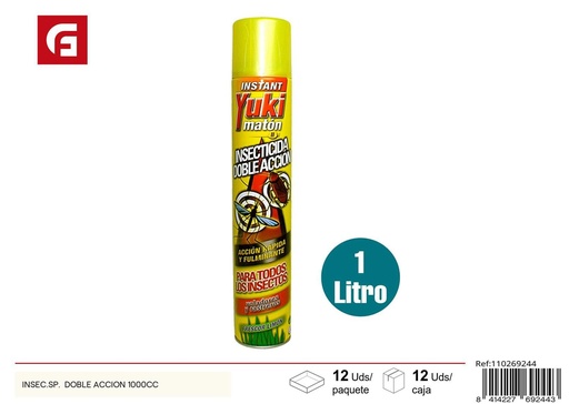 [110269244] Insecticida doble acción 1000 cc - Producto de limpieza y control de plagas