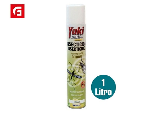 [110269352] Insecticida en spray con aroma a limón para hogar