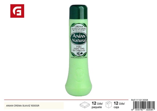 [111613008] Crema suavizante para cabello Anian 1000g - Productos de cuidado personal