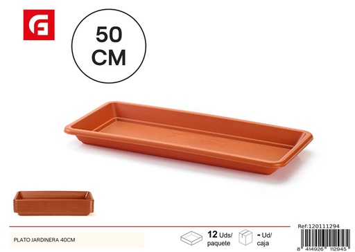 [120111295] Plato jardinera 50 cm - Base para macetas