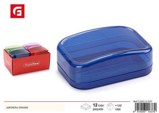 [120111337] Jabonera grande de plástico - Accesorios de cocina