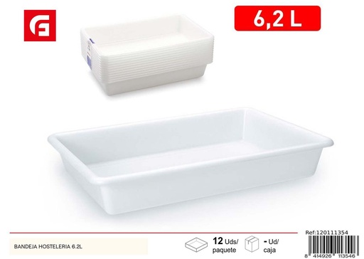 [120111354] Bandeja de hostelería de plástico 6.2L - Accesorios de cocina