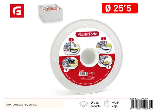 [A002801] Giratortillas pequeño 25.5cm para cocinar y voltear tortillas