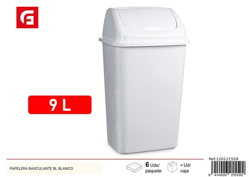 [120121559] Papelería basculante 9L blanco - Accesorios de oficina