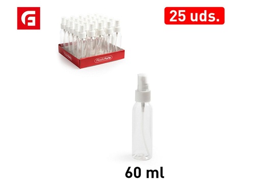 [120131372] Botella spray 60 ml - Accesorios de belleza