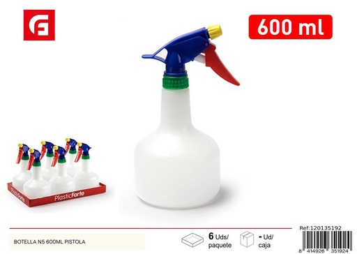 [120135192] Botella pulverizadora N5 600ml