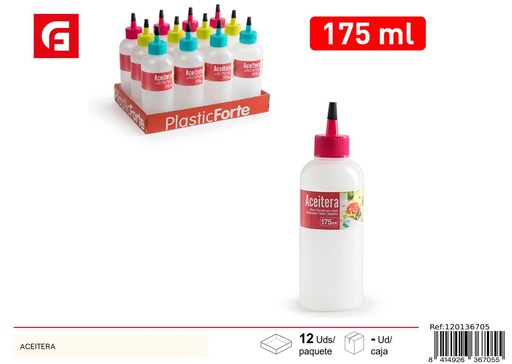 [120136705] Aceitera plástica - Accesorios de cocina y salseras