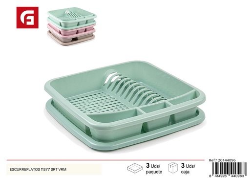 [120144096] Escurreplatos verde modelo 11377 para cocina