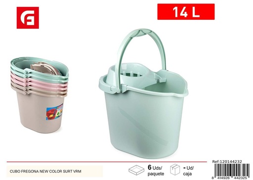 [120144232] Cubo fregona color nuevo surtido 14L - Accesorios de limpieza