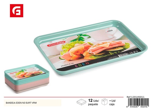 [120145011] Bandeja rectangular 29*20*1.5 cm - Utensilios de cocina
