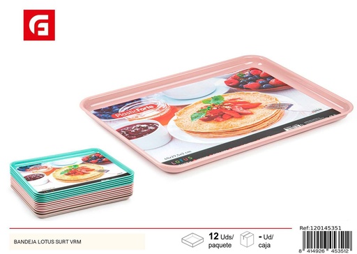 [120145351] Bandeja Lotus surt VRM - Plástico de cocina
