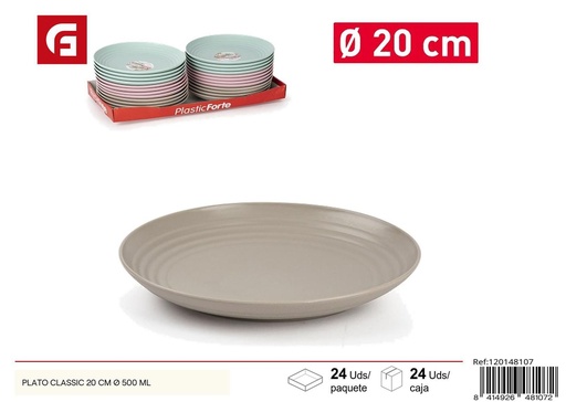 [120148107] Plato classic 20cm Ø 500ml para cocina