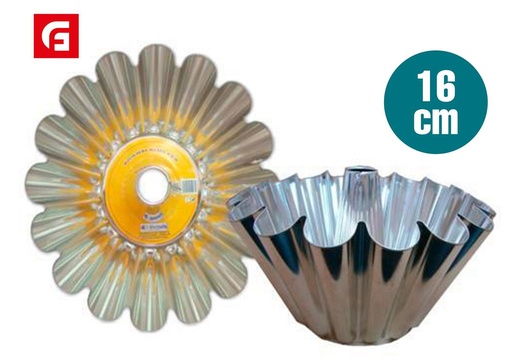 [141905022] Bizcochera rizada 16 cm - Molde para pasteles y repostería