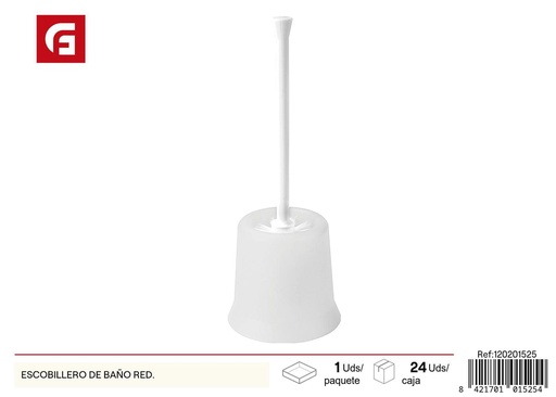 [120201525] Escobillero de baño redondo - Accesorios de limpieza