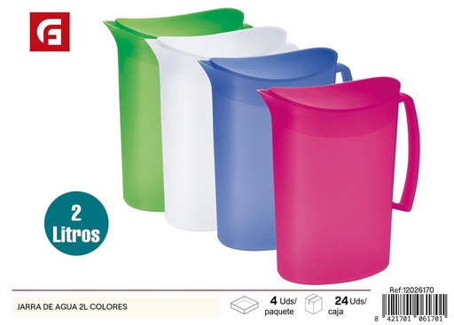 [12026170] Jarra de agua de 2L surtido - Utensilios de cocina