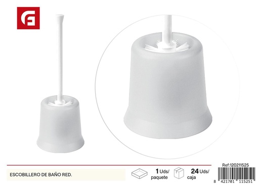 [120211525] Escobillero de baño redondo - Accesorios de limpieza
