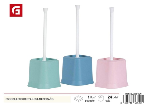 [120256526] Escobillero rectangular de baño para limpieza del hogar