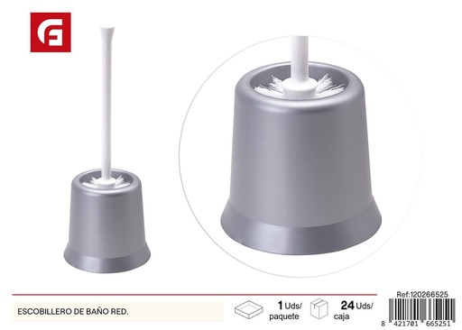 [120266525] Escobillero de baño redondo para limpieza del inodoro